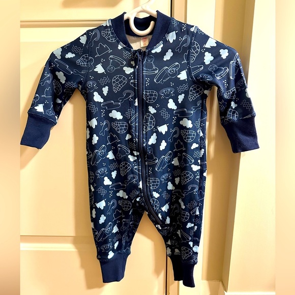 Kombi Other - Kombi Baby Base Layer Blue Winter Ultra Fleece Onesie Size 9- 18 Months